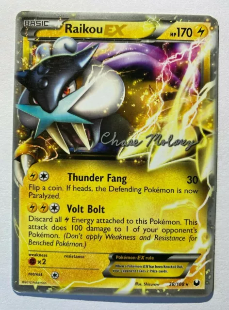 Carte Pokémon raikou ex SR bw4 japanese - Vinted