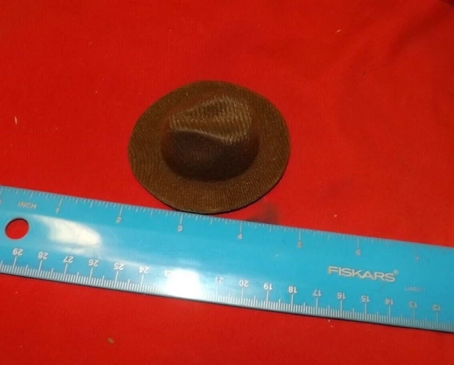 Chapeau Fedora Vintage Meyer The Hatter – Taille 7 3/8 – Marron – Style Indiana Jones