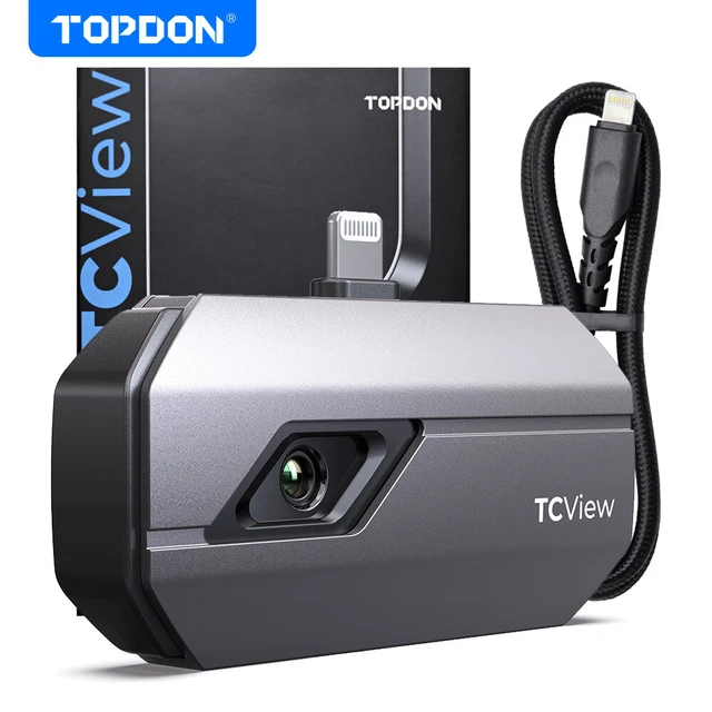 TOPDON TC002 40mk Thermal Camera for iOS iPhone & iPad -4°F~1022°F