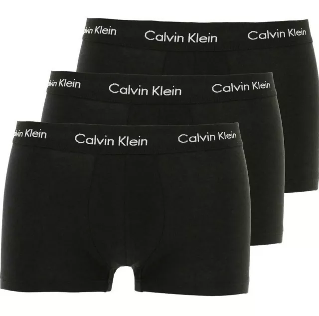 Calvin Klein Mens Boxers Trunks 3 Pack Shorts  Boxers Ck  Low Rise