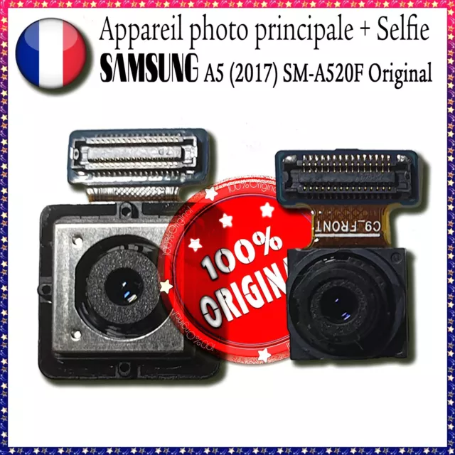 Appareil Photo (lens) Samsung A5 ( A520F) principale et frontale (selfie)