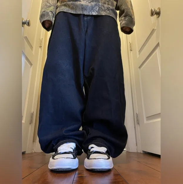 EXTREMELY BAGGY Y2K cybergoth SOUTH POLE jeans “JNCO style” RAVE PANTS ...