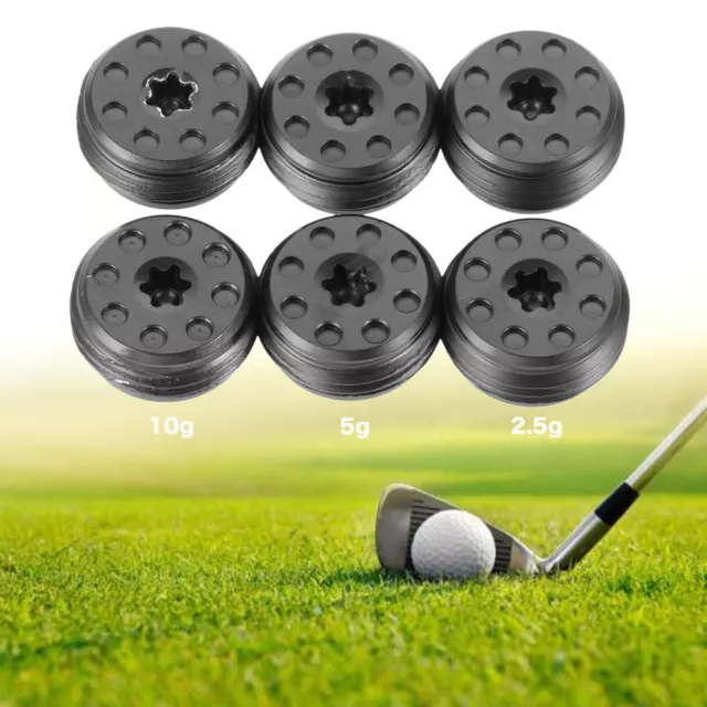 2pcs Black Golf Weight Screw 2.5g/5g/10g Fit for PXG Series Golf Club Heads Part