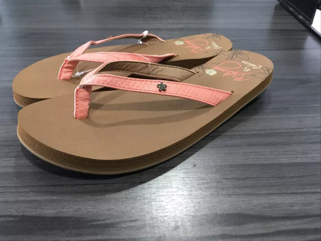 Cobian Women’s Bethany Hanalei Sandals | Coral | Size 7