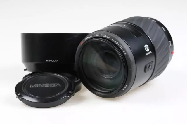 MINOLTA AF Zoom 100-300mm f/4,5-5,6 für Minolta/Sony A - SNr: 18108180