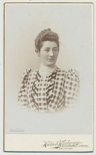 CDV  Foto - Nürnberg/Fürth  - Damenportrait (T856)