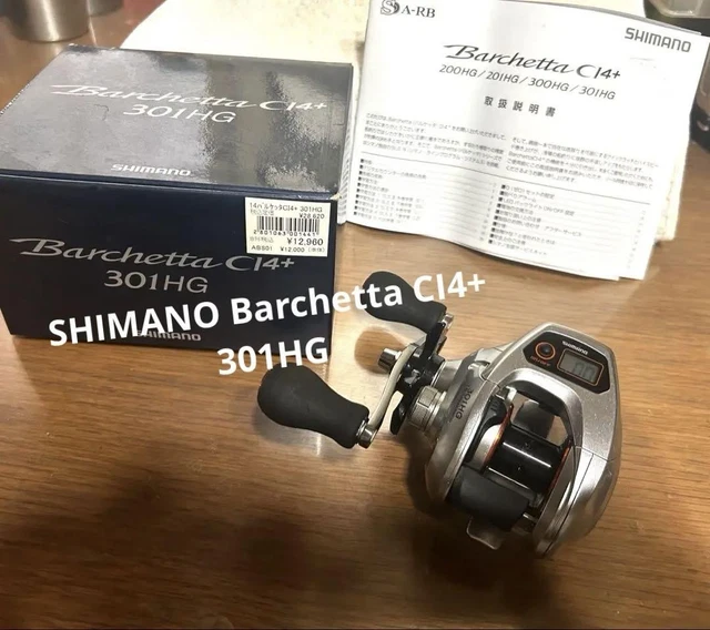SHIMANO - Shimano シマノ Barchetta Ci4+ 301HG Amazon | シマノ(SHIMANO) ベイトリール 14 バルケッタ CI4+