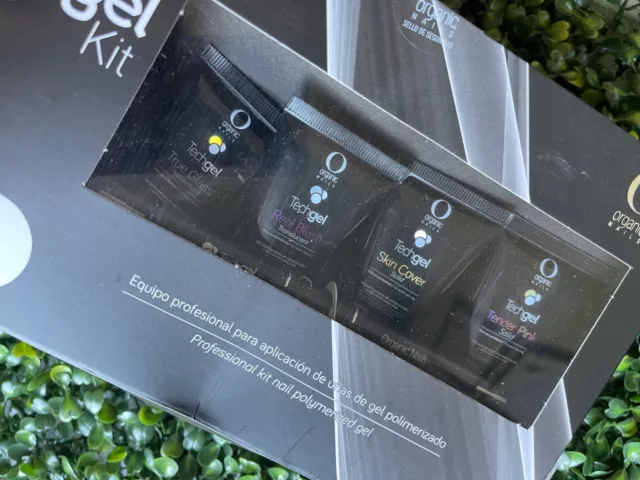KIT TECHGEL ORGANIC NAILS Free shipping 