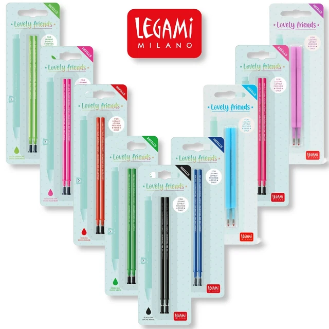 24 Pièces Mines De Rechange Effaçables,Compatible Avec Legami, Pointe 0