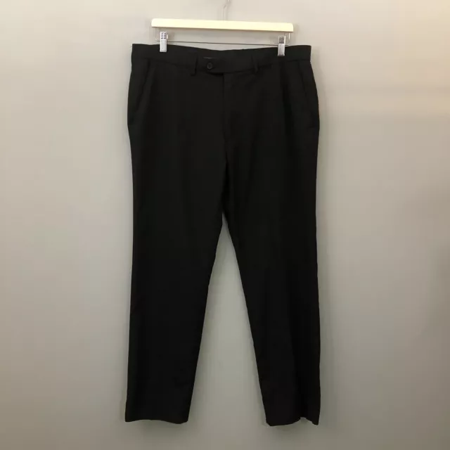 Next Tailoring Trousers Men W 36 L 29 Black Office Wedding Event Occasion Work