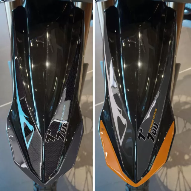 Sticker 3D Protection Fender Motorcycle Compatible With Yamaha tenere 700 2023