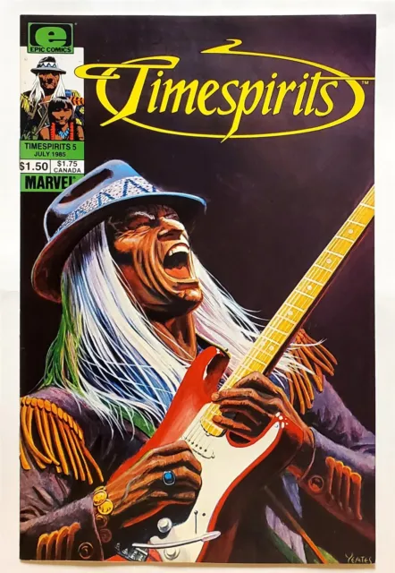 Timespirits #5 (July 1985, Epic) 6.0 FN