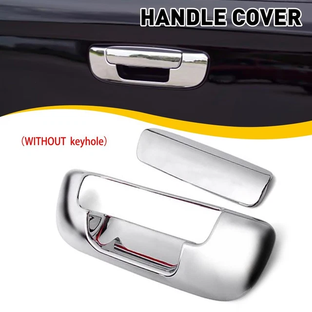 For 2002-2008 Dodge Ram 1500 2500 3500 Chrome Tailgate Door Handle Cover Overlay