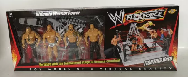 WWF WWE Wrestle Mania figures and Wrestling ring