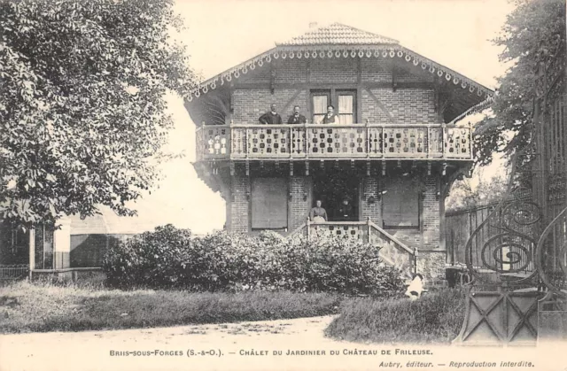 Cpa 91 Briis Sous Forges Chalet Du Jardinier Du Chateau De Frileuse