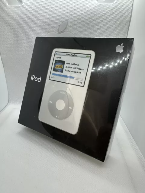 Apple Ipod Classic 5th 5. Génération Blanc 30GB Blanc Neuf Vidéo Scellé
