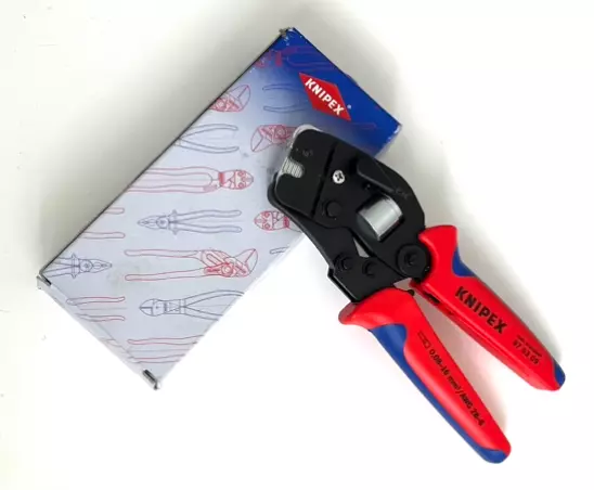 Knipex 975309 Selbsteinstellende Crimpzangen Aderendhülsen 0.08-16 mm² OVP NEU