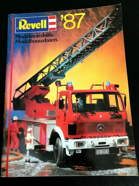 REVELL CATALOGUE MODELISME 1987 guide 100 pages MAQUETTE KATALOG £8.68 ...