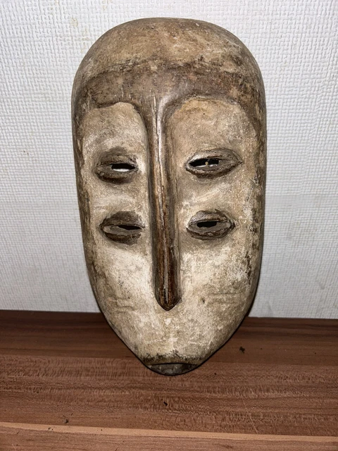 African tribal art, Lega Bwami Society Mask Congo