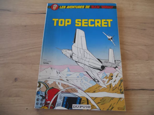 BD "les aventures de Buck Danny T 22" : Top secret - couverture souple