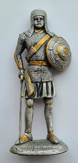 Veronese Medieval Knight with Sword and Shield Pewter Figurine 2002