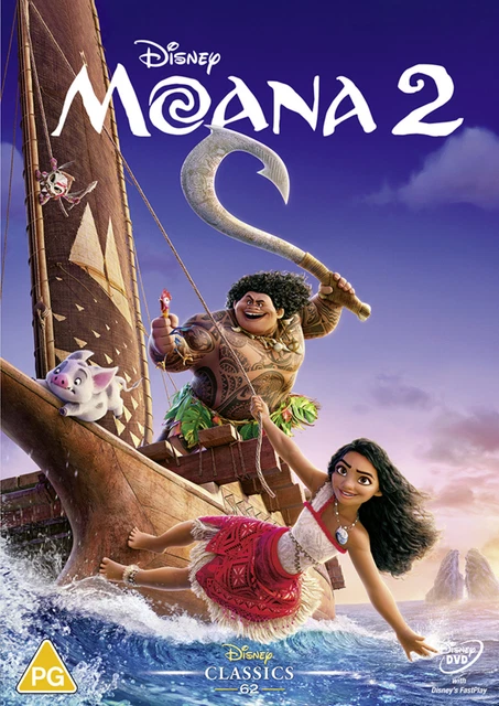DISNEYS MOANA 2 [DVD] Pre-sale 17/03/25 £14.93 - PicClick UK
