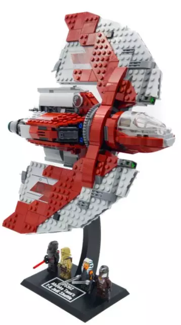 Displaystand für LEGO Star Wars 75362 Ahsoka Tanos T-6 Jedi Shuttle