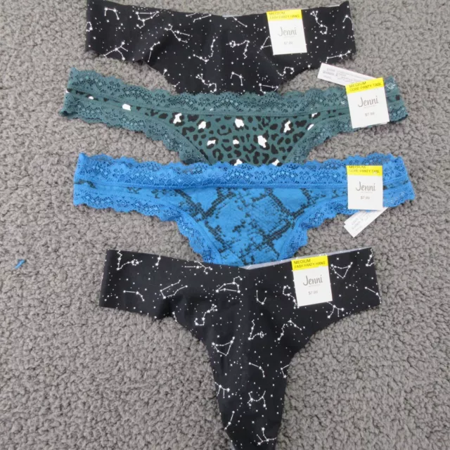 3 PACK LADY Princess Intimates Thong Underwear Animal Print Sz Medium $9.00  - PicClick