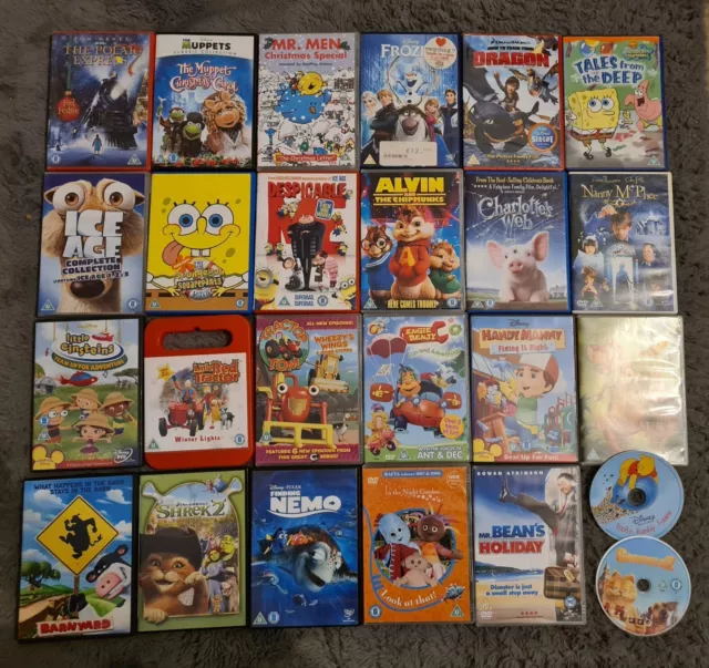 Disney Pixar Dreamworks Dvd Collection - vrogue.co
