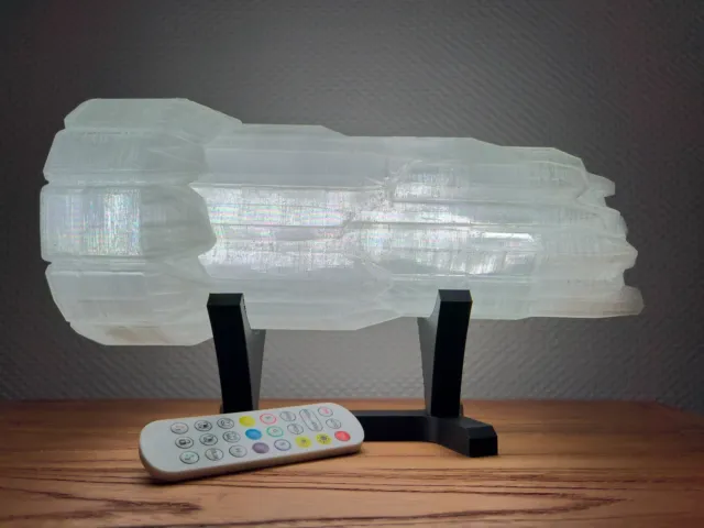 Stargate Atlantis ZPM Lampe Modell Farbe Transparent Klar RGB LED