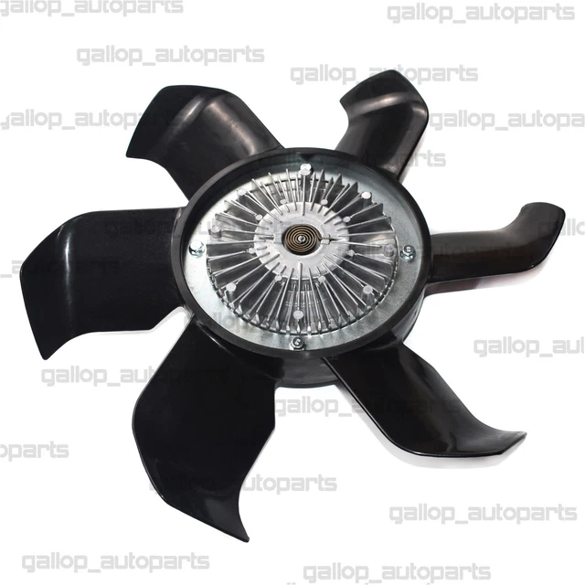 QIKAZZ Fan Cooling Upgrade Kit + Thermostat for Nissan Patrol GQ / GU TD42 main image 0