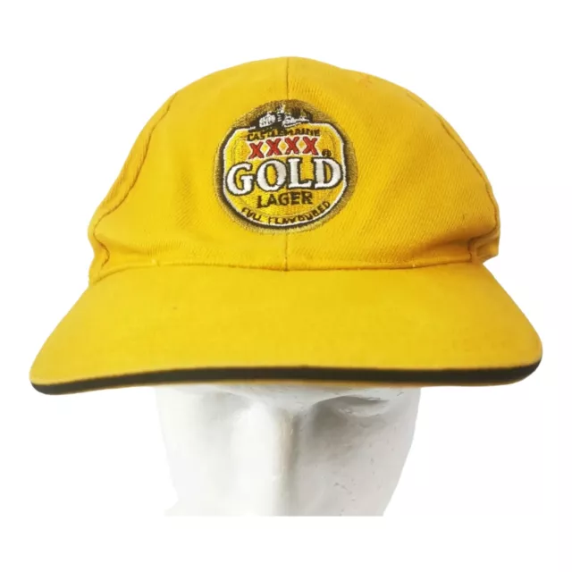 XXXX GOLD HAT Cap Australian Lager Adjustable Beer Good As Gold