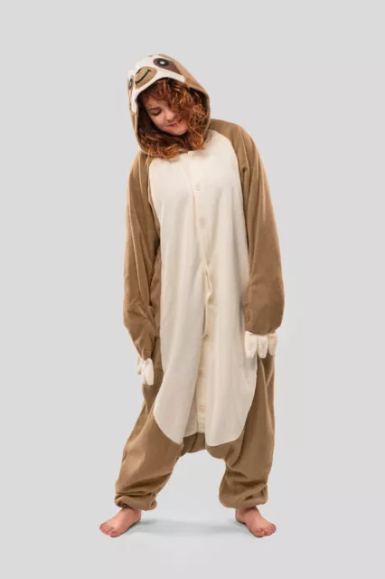 KIGURUMI SAZAC JAPAN Faultier Cosplay Schlafanzug onesie Party Kostüm Ski 2