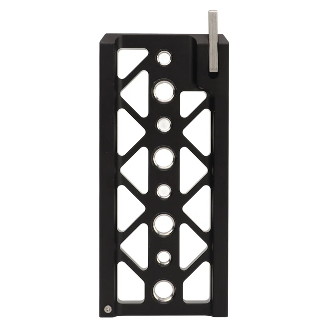 Camera Dovetail Plate Dovetail Mount Plate 1/4 3/8 Inch Thread Hole Anti Slip