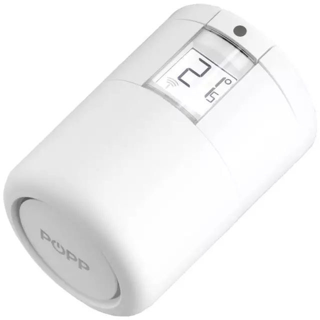 TÊTE THERMOSTATIQUE SANS fil POPP Smart Thermostat Zigbee POPZ701721 EUR  111,98 - PicClick FR