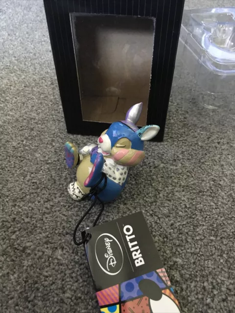 Disney britto Thumper Mini figure cute rare brand new in box 4049381