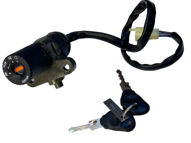 Kit Serrure Tableau De Bord Avec Clé Pour Yamaha BW'S Next - Neuf, Référence 208222, Marque TNT
