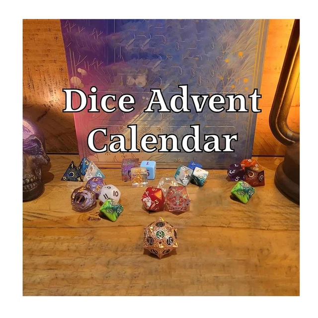 CLEARANCE UNDER 5 Advent Calendar 2024 Dice Advent Calendar 2023,Dice