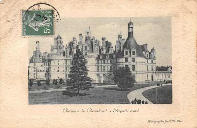 Château de CHAMBORD - Façade nord -