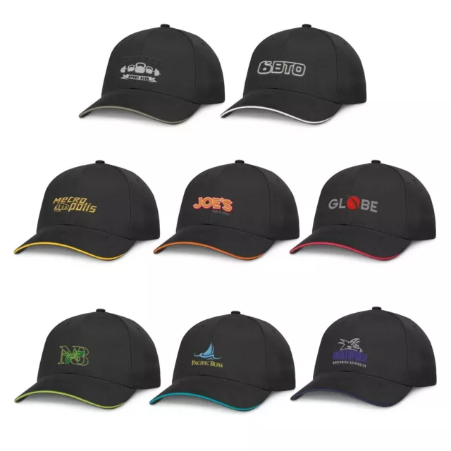 Bulk Wholesale Swift Premium Cap Black Buy 25, 50 or 100 Caps Promo Merchandise