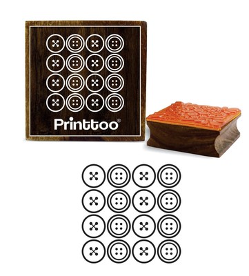 Printtoo Scrap-rÃ©servation Place Boutons Motif Clip-Art Diary Carte-DCm 