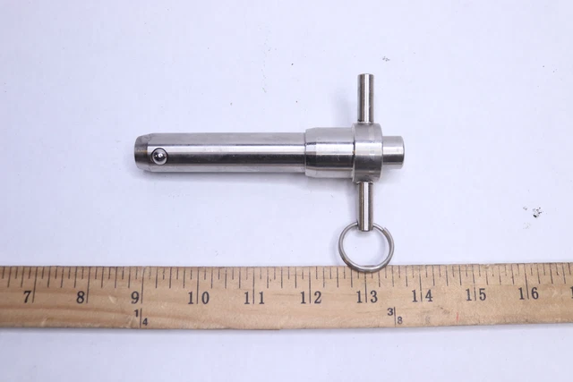 Jergens Quick-Release Pin with Button Kwik-Lok C12T2.5D