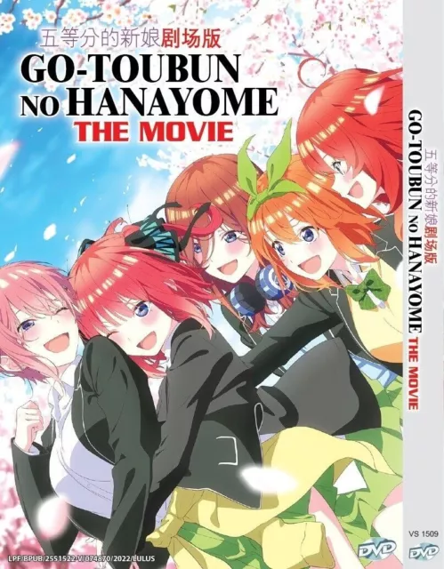 Novo anime de Gotoubun no Hanayome - Animedia