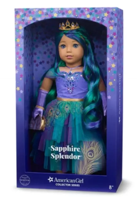 American Girl 2022 Sapphire Splendor Swarovski Collector Series Doll BNIB