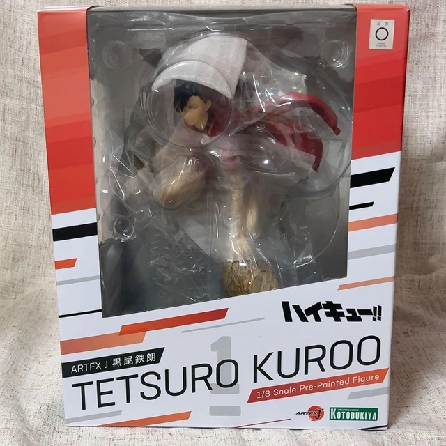 Kotobukiya Haikyu!! ARTFX J Tetsuro Kuroo 1/8 Scale Figure - PVC Painted, Approx. 9.3 Inches