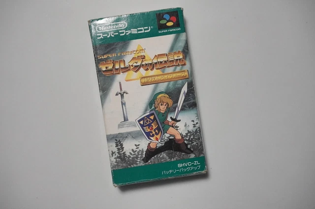 Jogo Legend Of Zelda A Link To The Past - Super Famicom Snes