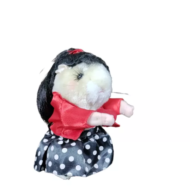 Gemmy Singing Hamster Girl Dancing Animated Toy ME-4372 "Does He Love Me"