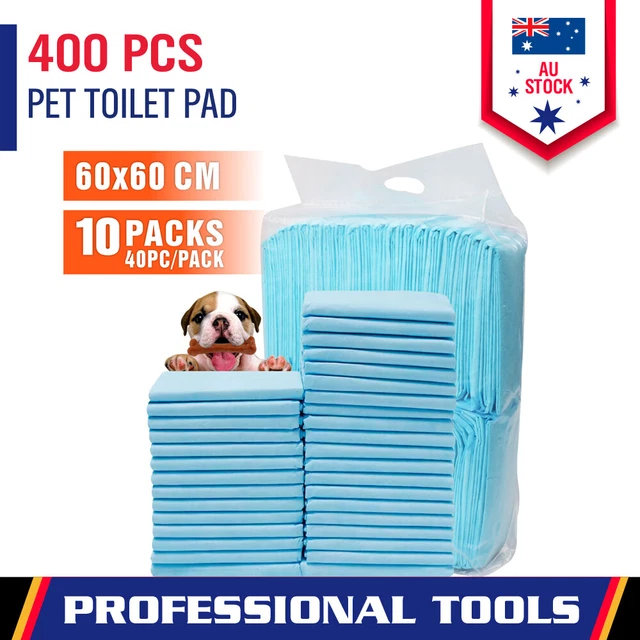400Pc Pet Dog Cat Puppy Training Pads Toilet Potty Pee Mat Indoor 60x60cm New