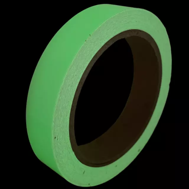 20mm Glow In The Dark Tape 10 metre Roll Sticky Self Adhesive Luminous Sticker