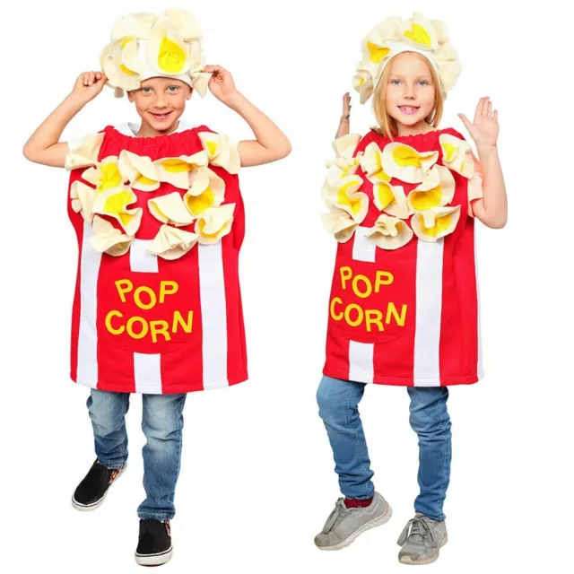 Dress Up America Popcorn Costume for Kids - Fun Kernel Costume for Boys & Girls